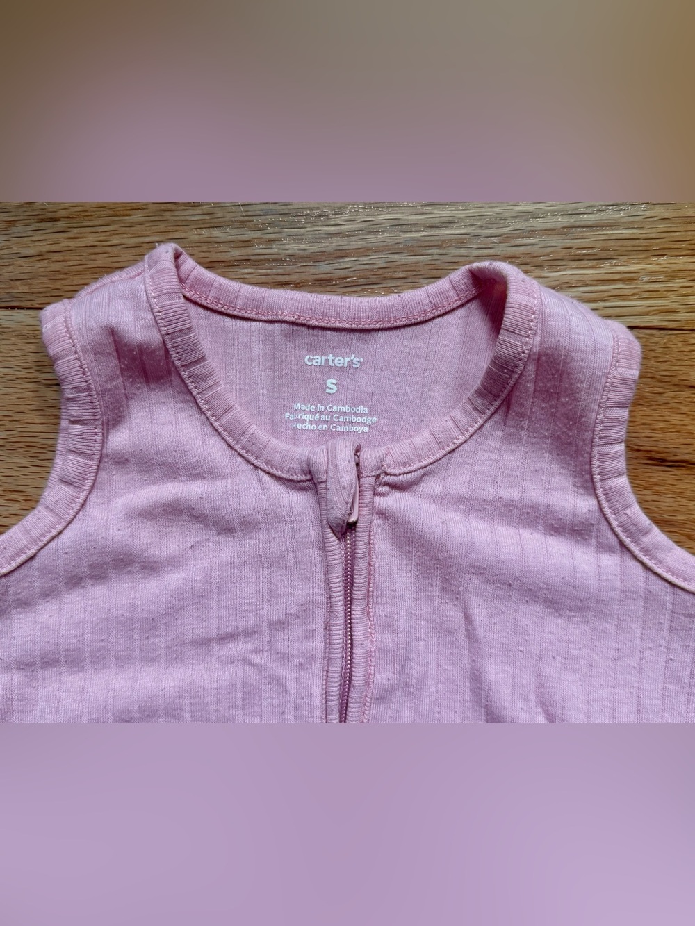 Bundle of Carters Baby Girl Sleep Sacks, Size 3-6M - Picture 3 of 7